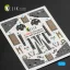 Kelik OA-4M Skyhawk interior 3D decals for Fujimi/Hobby 2000 kit 3D matrica
