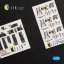 Kelik F-4(C,D) Phantom II interior 3D decals for Hasegawa kit 3D matrica