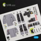 Kelik F-4EJ Kai Phantom II interior 3D decals for Hasegawa kit 3D matrica