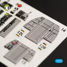 Kelik RF-4E Phantom II interior 3D decals for Hasegawa kit 3D matrica