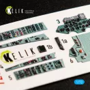 Kelik SU-27 interior 3D decals for Trumpeter kit 3D matrica