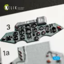 Kelik SU-27 interior 3D decals for Trumpeter kit 3D matrica
