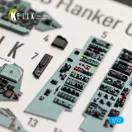 Kelik SU-27UB interior 3D decals for Trumpeter kit 3D matrica