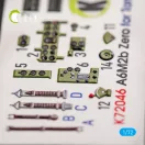 Kelik A6M2B Zero - interior 3D decals for Tamiya kit 3D matrica