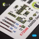 Kelik A6M2B Zero - interior 3D decals for Tamiya kit 3D matrica