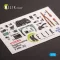 Kelik Spitfire F.Mk.22 - interior 3D decals for Airfix kit 3D matrica