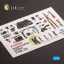 Kelik Spitfire F.Mk.22 - interior 3D decals for Airfix kit 3D matrica