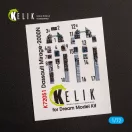 Kelik Mirage - 2000N - interior 3D decals for Dream Model kit 3D matrica
