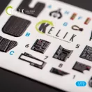 Kelik F-35A interior 3D decals for Tamiya kit 3D matrica