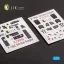Kelik F-15E Strike Eagle - interior 3D decals for Revell kit 3D matrica
