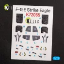 Kelik F-15E Strike Eagle - interior 3D decals for Revell kit 3D matrica