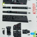 Kelik MiG-21 F-13 interior 3D decals for Revell kit 3D matrica