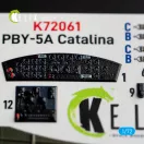 Kelik PBY-5A Catalina interior 3D decals for Academy kit 3D matrica