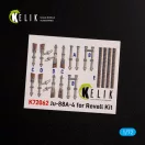 Kelik Junkers JU 88 A-4 interior 3D decals for Revell kit 3D matrica