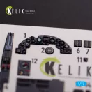 Kelik Junkers JU 88 A-4 interior 3D decals for Revell kit 3D matrica