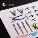 Kelik Handley Page Victor B Mk2 interior 3D decals for Airfix kit 3D matrica