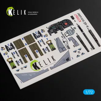   Kelik A-6E Intruder interior 3D decals for Italeri kit 3D matrica