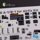 Kelik Messerschmitt Me410A-1 interior 3D decals for Airfix kit 3D matrica