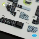 Kelik F-15E Strike Eagle interior 3D decals for Hasegawa kit 3D matrica