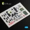 Kelik F-15C Strike Eagle interior 3D decals for Hasegawa kit 3D matrica