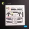 Kelik Kawasaki T-4 - interior 3D decals for Hasegawa kit 3D matrica