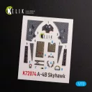 Kelik A-4B Skyhawk interior 3D decals for Hobby 2000/Fujimi kit 3D matrica