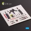 Kelik Amx Ghibli interior 3D decals for Italeri kit 3D matrica