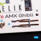 Kelik Amx Ghibli interior 3D decals for Italeri kit 3D matrica
