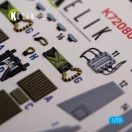 Kelik Grumman A-6A Knight Rider interior 3D decals for Fujimi kit 3D matrica