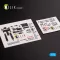 Kelik OV-10D+ Bronco interior 3D decals for ICM kit 3D matrica