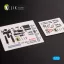 Kelik OV-10D+ Bronco interior 3D decals for ICM kit 3D matrica
