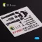 Kelik Fw 190 D-9 interior 3D decals for IBG Models kit 3D matrica