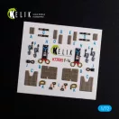Kelik F-14A Tomcat - interior 3D decals for Hasegawa kit 3D matrica