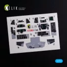 Kelik F-14A Tomcat - interior 3D decals for Hasegawa kit 3D matrica