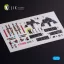 Kelik AMX-T interior 3D decals for Italeri kit 3D matrica