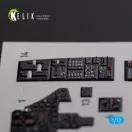 Kelik F-89 D/J Scorpion interior 3D decals for Revell kit 3D matrica