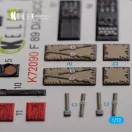 Kelik F-89 D/J Scorpion interior 3D decals for Revell kit 3D matrica