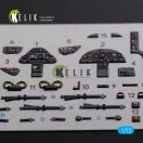 Kelik Folland Gnat T.1 interior 3D decals for Airfix kit 3D matrica