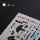Kelik Folland Gnat T.1 interior 3D decals for Airfix kit 3D matrica
