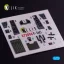 Kelik F-16C - interior 3D decals for Hasegawa kit 3D matrica