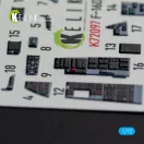 Kelik F-16D interior 3D decals for Revell kit 3D matrica