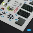 Kelik F-16D interior 3D decals for Revell kit 3D matrica
