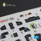 Kelik F-15E - interior 3D decals for GWH kit 3D matrica