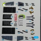 Kelik F-15E - interior 3D decals for GWH kit 3D matrica