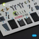 Kelik F-15E - interior 3D decals for GWH kit 3D matrica