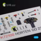 Kelik Horten Go 229 interior 3D decals for Revell kit 3D matrica