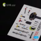 Kelik Horten Go 229 interior 3D decals for Revell kit 3D matrica