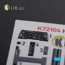 Kelik HE-219 UHU interior 3D decals for Dragon kit 3D matrica