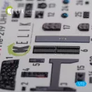 Kelik HE-219 UHU interior 3D decals for Dragon kit 3D matrica