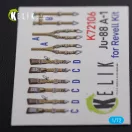 Kelik Ju-88 A-1 interior 3D decals for Revell kit 3D matrica